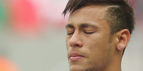 E Neymar chorou…