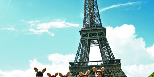 Paris, cidade luz e de cangurus